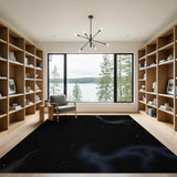 Cosmic Nebula Starfield Area Rug