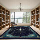 Celestial Star Geometric Area Rug