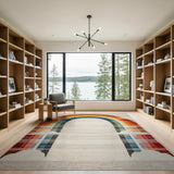 Rainbow Arch Multi-Color Area Rug