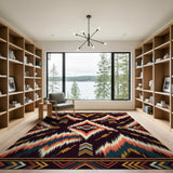 Bold Multi-Color Southwestern Arrow Rug