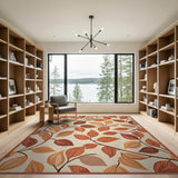 Autumn Leaf Mosaic Area Rug