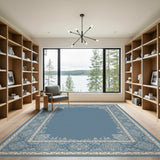 Blue Traditional Persian Area Rug