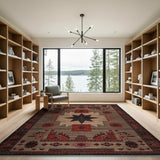 Heritage Tribal Star Medallion Area Rug