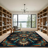 Heritage Tribal Kachina Dancers Rug