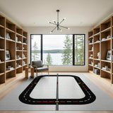Racetrack Adventure Kids Area Rug