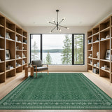 Green Traditional Persian Area Rug