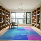 Multi-Color Geometric Modern Area Rug