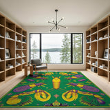 Golden Crawfish Heritage Area Rug