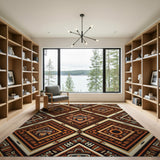 Heritage Tribal Heritage Tribal Geometric Area Rug