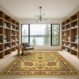 Traditional Persian Floral Multi-Color Area Rug