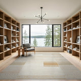 Beige Heritage Tribal Geometric No. 8 Area Rug