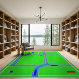 Kids' Toy Car Road Map Play Rug