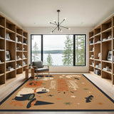 Happy Haunting Halloween Kids Area Rug
