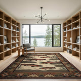 Southwestern Rainbow Trout Stream Rug