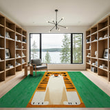 Playful Cartoon Tiger Area Rug