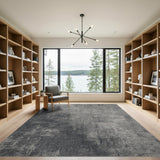 Grey Distressed Vintage Area Rug
