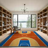 Basketball Court Area Rug