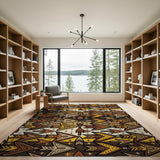 Tribal Arrow Geometric Area Rug