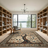Tree of Life Persian Area Rug