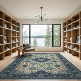 Multi-Color Traditional Persian Medallion Rug