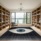 Mystical Cosmic Eye Geometric Area Rug