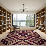 Traditional Persian Opulent Red Persian Floral Area Rug
