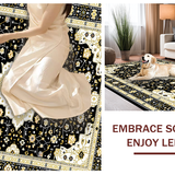 Opulent Monochrome Vintage Look(Black)