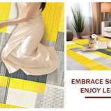 Elegant Tiled Geometry Artistry(Yellow)