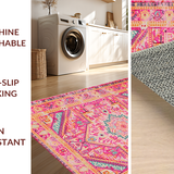 Contemporary Distressed Color Splash(Pink)