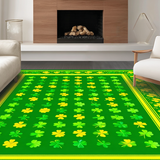 Contemporary Clover Geometric Style(Green)