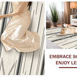 Cosy Beige and Black Symmetry(Beige)