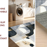 Trendy Abstract Neutral Color Fusion(Gray)