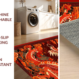 Enchanting Fantasy Realm Motif(Red)