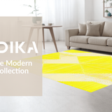 Lively Geometric Pastel Composition(Yellow)