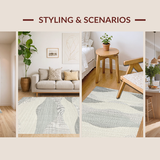Cozy Earthy Striped Visual Appeal(Gray)