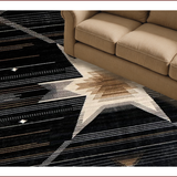 Charming Rustic Stencil Stars(Black)