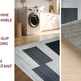 Chic Abstract Plush Round Shape(Black)