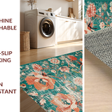 Chic Floral Geometric Fusion(Green)