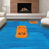 Fun Cartoon Cat Artwork Style(Blue)