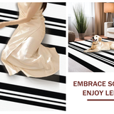 Elegant Reversible Stripe Aesthetic(Black)