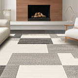Ultra Soft Area Rug, Non Slip, Stain Resistant, Washable Area Rugs for Living Room, Bedroom, Classic Distressed Floral Pattern(Beige)