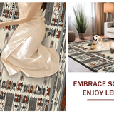 Bold Southwestern Patterned Aesthetic(Gray)