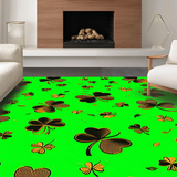 Luxurious Brown and Green Harmony(Green)