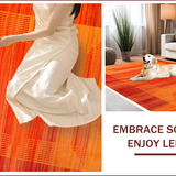 Ultra Soft Area Rug, Non Slip, Stain Resistant, Washable Area Rugs for Living Room, Bedroom, Fluffy Shaggy Nursery(Orange)