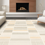 Lively Cream and Beige Contrast(Beige)