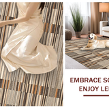 Chic Lattice Design in Brown Shades(Gray)