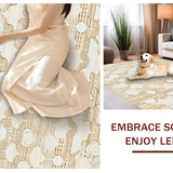 Inviting Handwoven Lines(Beige)