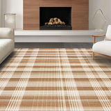 Transitional Subtle Striped Visual(Beige)