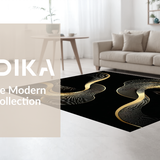 Chic Minimalist Tiled Aesthetic(Black)