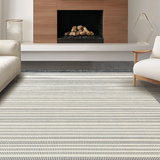 Elegant Herringbone Geometric Motif(Beige)